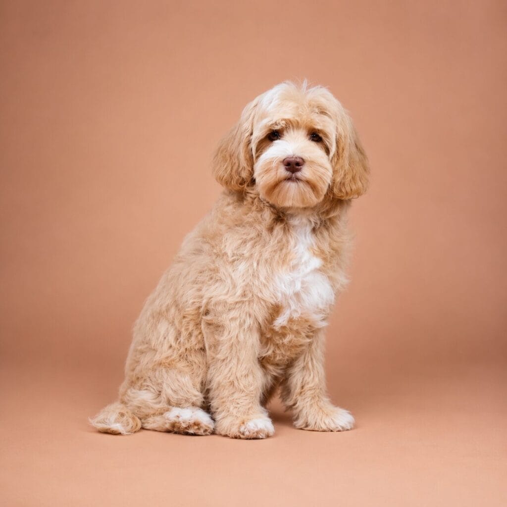 Macey, caramel Mini Australian Labradoodle