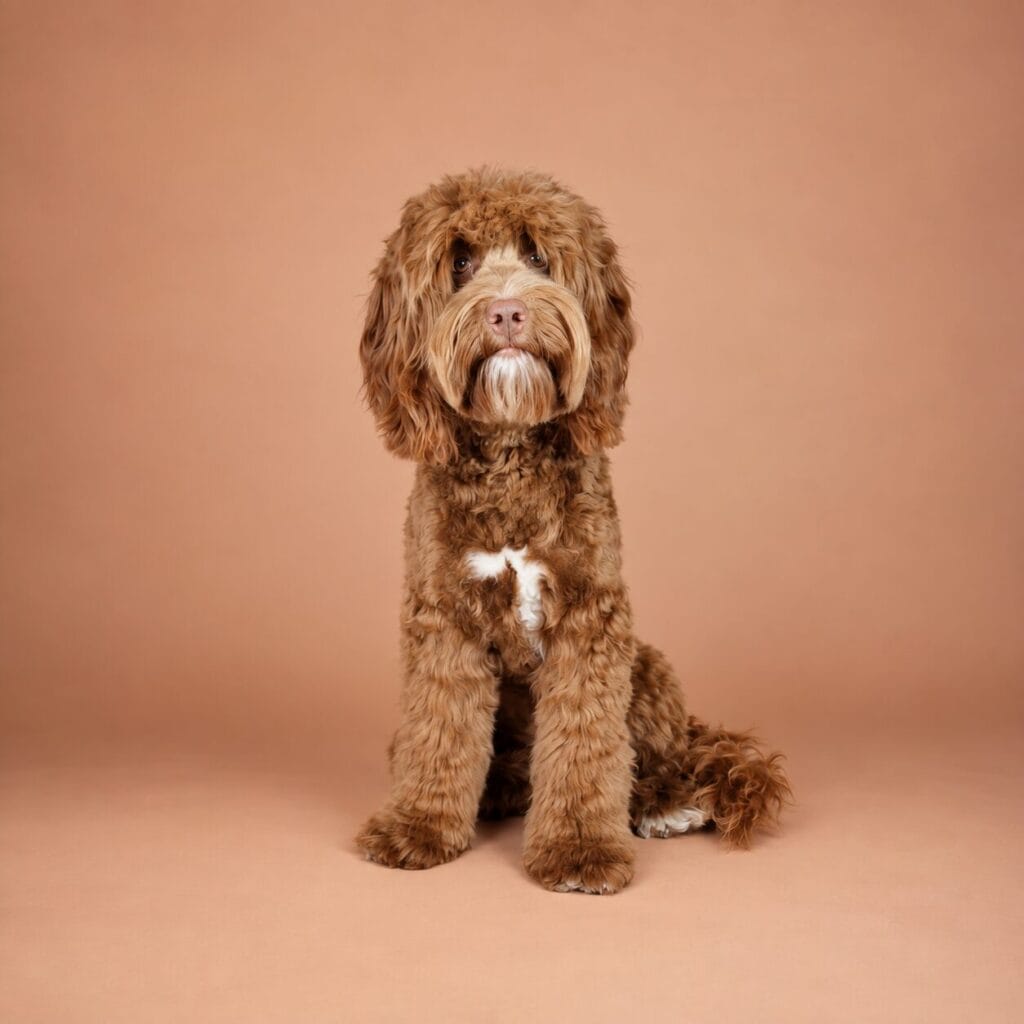 Nina, rood caramel Australian Labradoodle